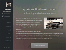 Tablet Screenshot of apartment-london.co.uk
